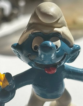 Pitufo Patatas Fritas Vintage Schleich ( 20131)