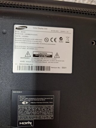 Monitor Samsung 32'' Negro