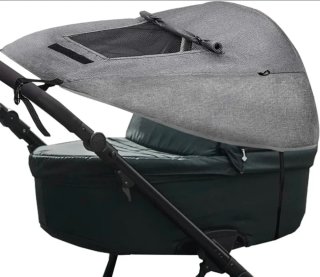 Capota/toldo solar universal para carrito de bebé