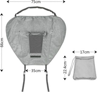 Capota/toldo solar universal para carrito de bebé