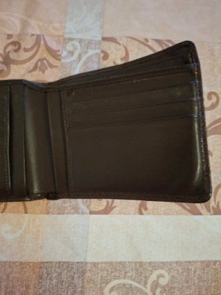 Portafoglio Piero Guidi in pelle marrone