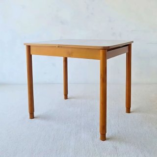 Mesa extensible de haya y formica | Francia 70s
