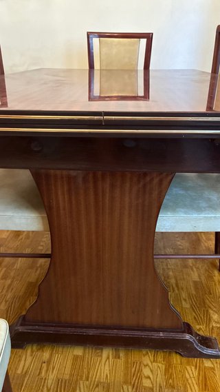 Juego de comedor de madera