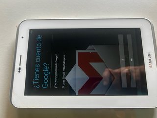 Tablet Samsung Blanca
