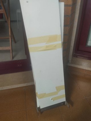 Estanterías modulares metálicas y madera