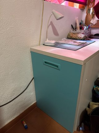 Cama nido con escritorio y cajones