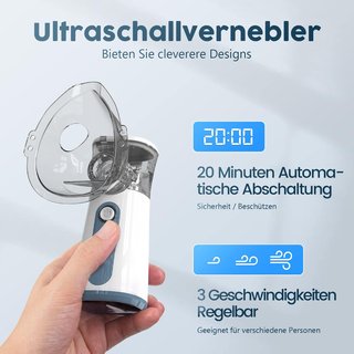 Nebulizador BioAura YS32 adulto/niño