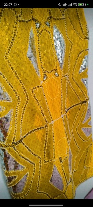 Vestido fiesta amarillo mostaza amarillo