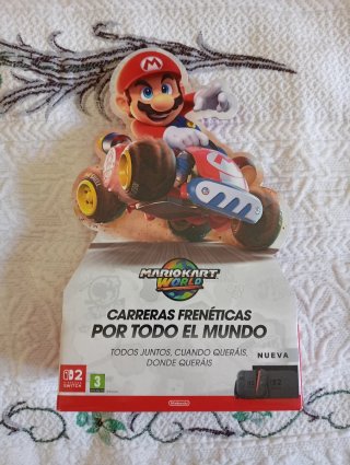Cartel promocional Mario Kart World  Switch