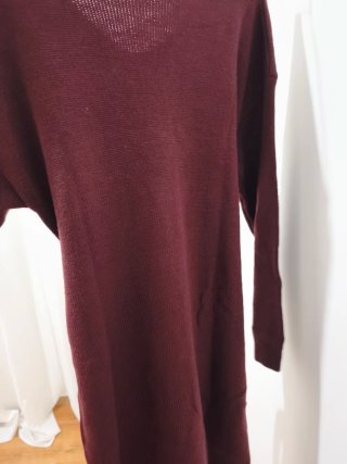 Vestito invernale con cintura
