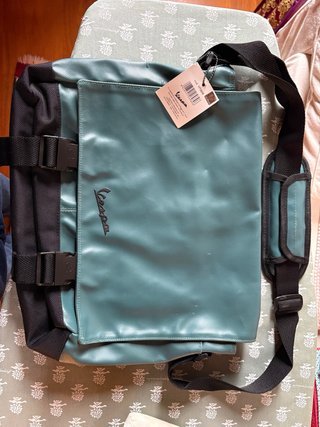 Borsa Vespa verde originale con cartellino
