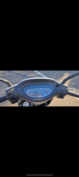 Scooter Moto Gris