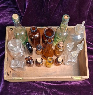 Colección Botellas y Tarros Antiguos