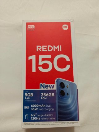 Xiaomi Redmi 15C 256GB Azul NFC