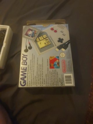 Nintendo Game Boy Beige/Gris con Caja Original