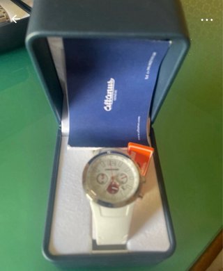 Orologio Calnus Cronografo Nero Giallo Uomo