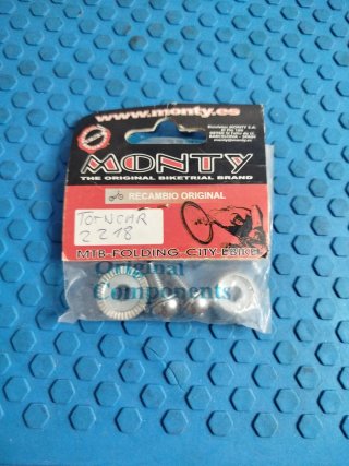Tornillos M6 Rueda Monty (2 unidades)