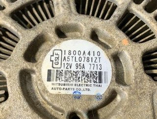 Mitsubishi 57382 1800a410 alternador l200 kk0 kl0