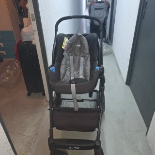 Silla de paseo Nurse gris