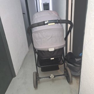 Silla de paseo Nurse gris
