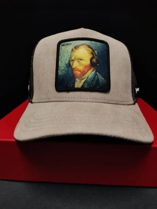 Gorra Capslab Van Gogh Mono Beige Talla única.