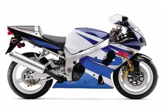 CARENADO BLANCO/AZUL SUZUKI GSXR1000 2001-02