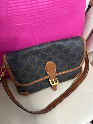 Borsa Celine Marrone e Nero