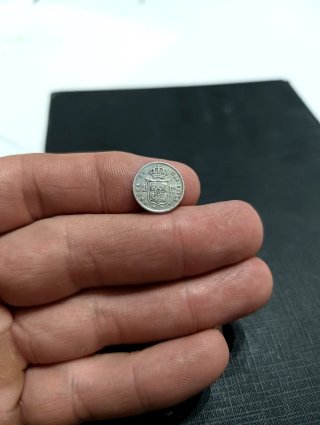 Moneda 1 Real Plata Isabel 2ª 1852