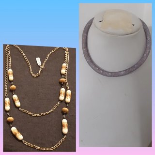 Coppia collane lunghe