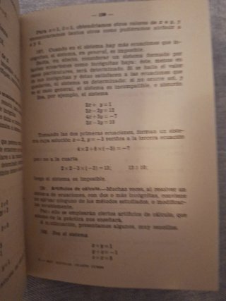 Matemáticas 4° curso de bachillerato  de 1951