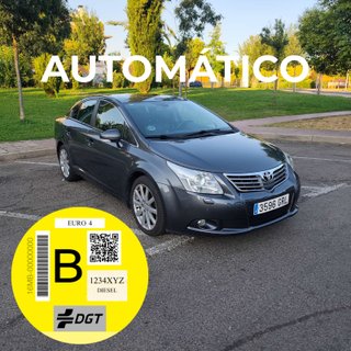 TOYOTA AVENSIS 2009 AUTOMATICO FULL EXTRAS PREMIUM