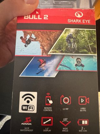 Cámara Deportiva Shark Eye Bull 2 / Tiger 1