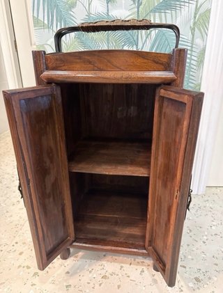 Mueble chino vintage bambú madera