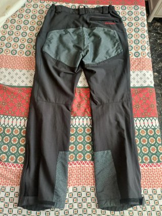 Pantalones de montaña Mammut 3xdry negros