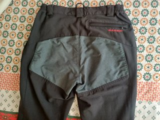 Pantalones de montaña Mammut 3xdry negros