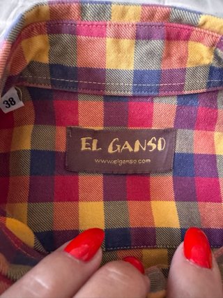 Camisa El Ganso cuadros hombre
