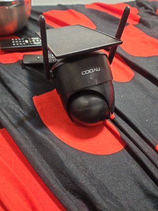 Cámara de seguridad solar COOAU