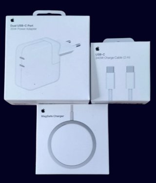 Pack cargadores par iphone 17/16/15/ carga rapida