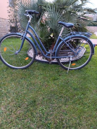 Bicicleta Urbana Elops Azul