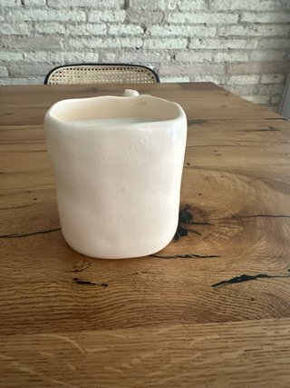 Vela cerámica hecha a mano Anthropologie