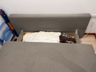 Sofá Cama IKEA Gris