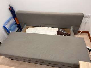 Sofá Cama IKEA Gris