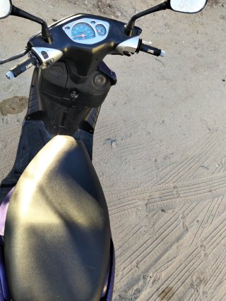 Yamaha Cygnus X 125 morada