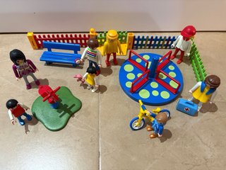 Lote Playmobil Parque Infantil