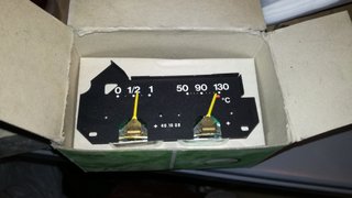 Seat Diplomatic. Marcador combustible-temperatura