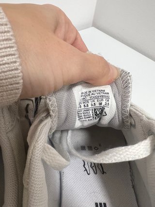 Bambas Converse grises y blancas