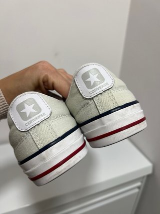 Bambas Converse grises y blancas