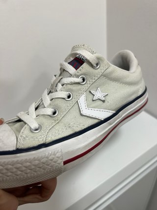Bambas Converse grises y blancas