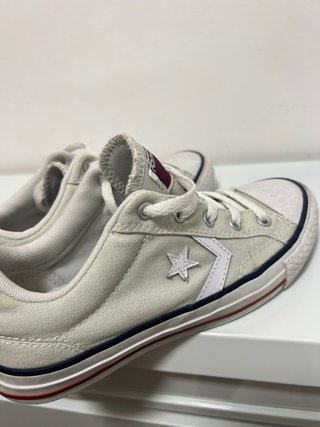 Bambas Converse grises y blancas