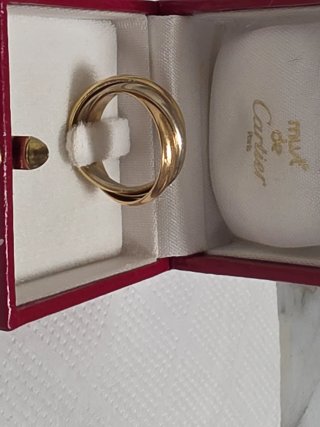 Anillo Cartier Oro Tricolor